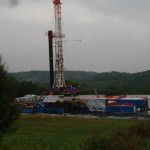 Natural Gas drill site in Dimock, PA